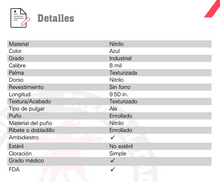 Cargar imagen en el visor de la galería, MCR Guantes NitriShield 6008