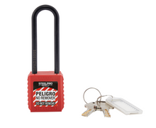 Cargar imagen en el visor de la galería, Candado Grillete Largo Nylon