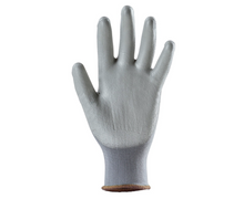 Cargar imagen en el visor de la galería, Guante Poliéster Calibre 13 Recubrimiento Poliuretano Gris
