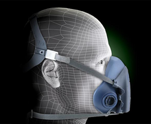 Cargar imagen en el visor de la galería, 3M® Respirador Media Cara 7502