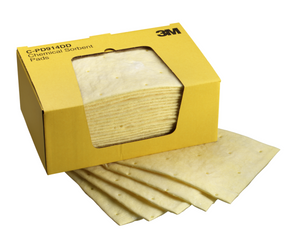 3M® Absorbente para Químicos en Hojas P-110 (11"x13")