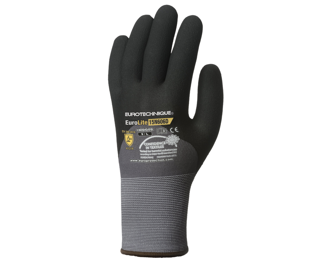 Guante Nylon Calibre 15 Revestimiento de Microespuma de Nitrilo