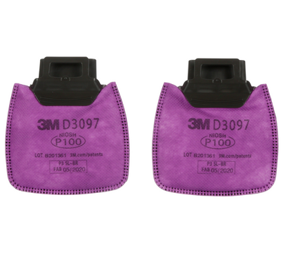 3M™ Filtro de Partículas SecureClick P100 D3097  (Par)