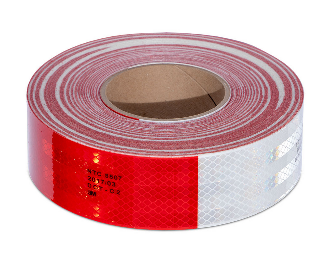 3M® Cinta Conspicuity Blanca/Roja 983-32 (5CMx45.7M)