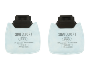 3M™ Filtro de Partículas SecureClick P95 D3071 (Par)