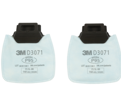 3M™ Filtro de Partículas SecureClick P95 D3071 (Par)