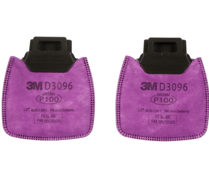 3M™ Filtro de Partículas SecureClick P100 D3096 (Par)